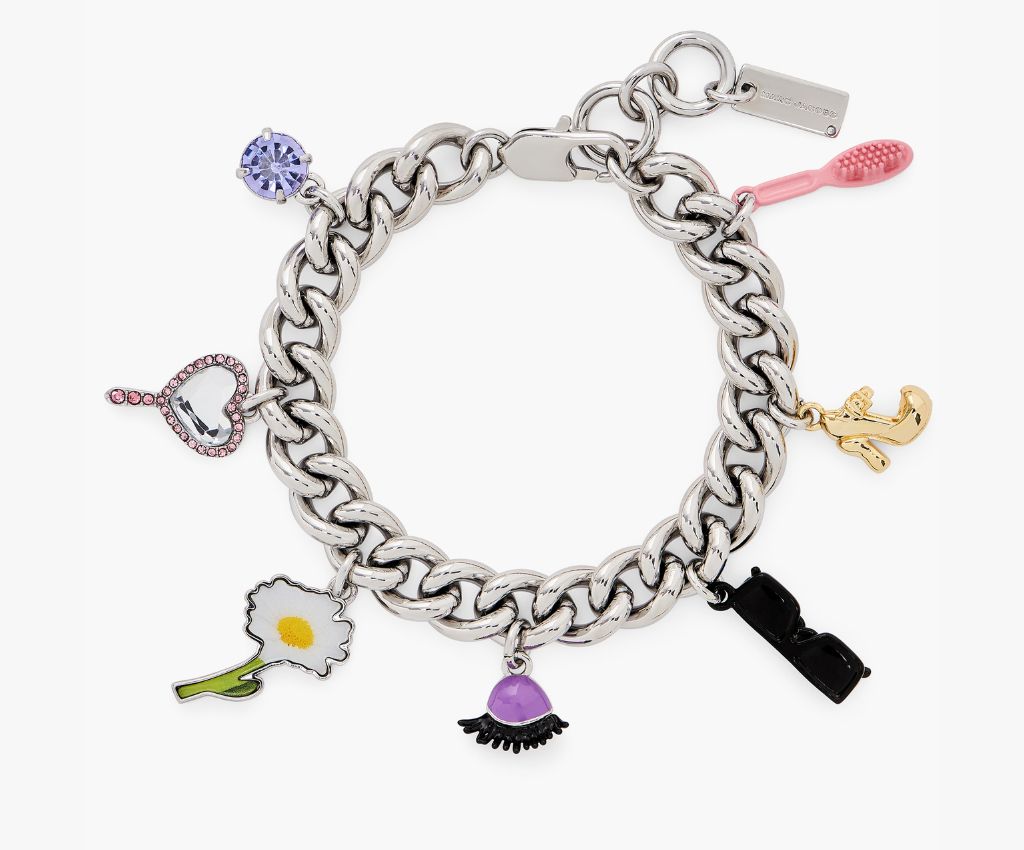 Doll Charm Bracelet (Silver/Multi)